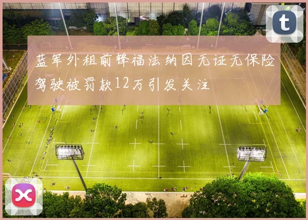 蓝军外租前锋福法纳因无证无保险驾驶被罚款12万引发关注